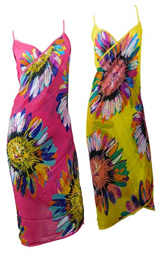 Wickelkleid_Seide_GelbRosa