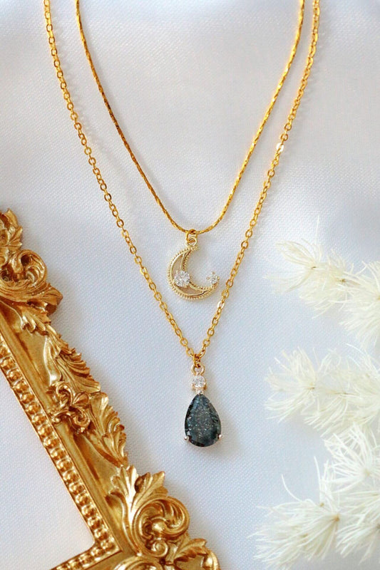 18 karats layered necklace